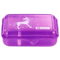 Container Step by Step Unicorn 0.9 l/ Plastic/ Purple