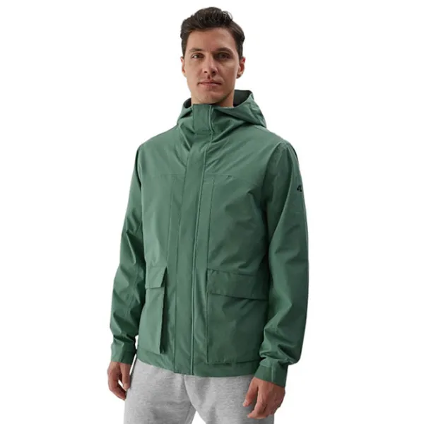Jachetă sport pentru bărbați 4F 4FRSS24TTJAM645-41S XL/ Green photo 1 Jachetă sport pentru bărbați 4F 4FRSS24TTJAM645-41S XL/ Green photo 1