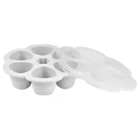 Ёмкость для хранения Beaba Light Mist 0.54 л/ Силикон/ Серый