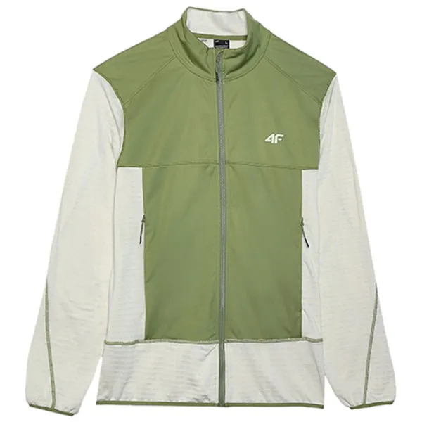 Jachetă sport pentru bărbați 4F 4FWSS24TTJAM437-44S S/ Khaki photo 1 Jachetă sport pentru bărbați 4F 4FWSS24TTJAM437-44S S/ Khaki photo 1