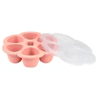 Ёмкость для хранения Beaba Old Pink 0.54 л/ Силикон/ Розовый