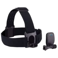 Fixator GoPro Head Strap + QuickClip Black