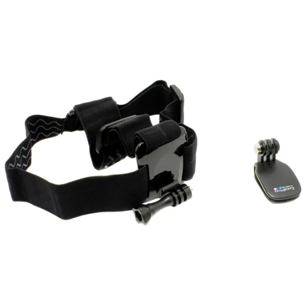 Fixator GoPro Head Strap + QuickClip Black photo 2