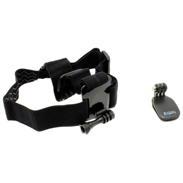 Fixator GoPro Head Strap + QuickClip Black photo 2
