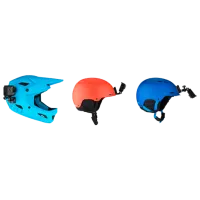 Крепление GoPro Helmet Front + Side Mount Черный photo 6