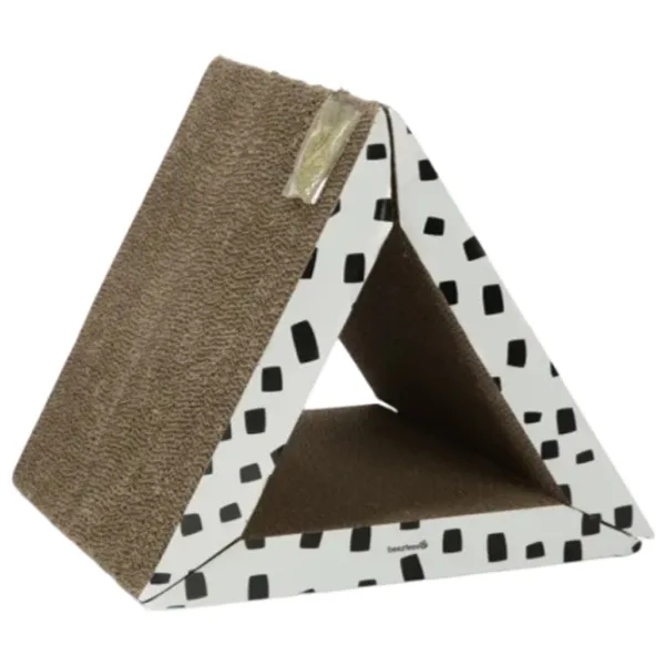 Когтеточка для кошек Beeztees Triangle Напольная/ Коричневый photo 1