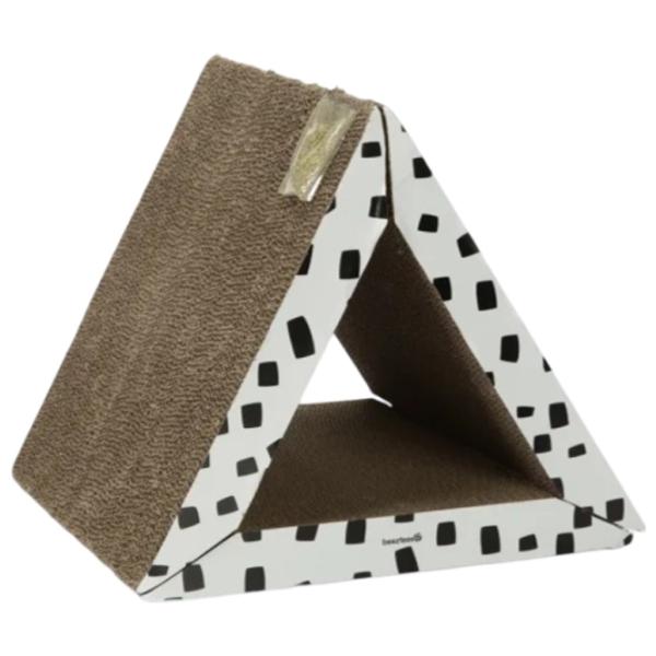 Когтеточка для кошек Beeztees Triangle Напольная/ Коричневый photo 1