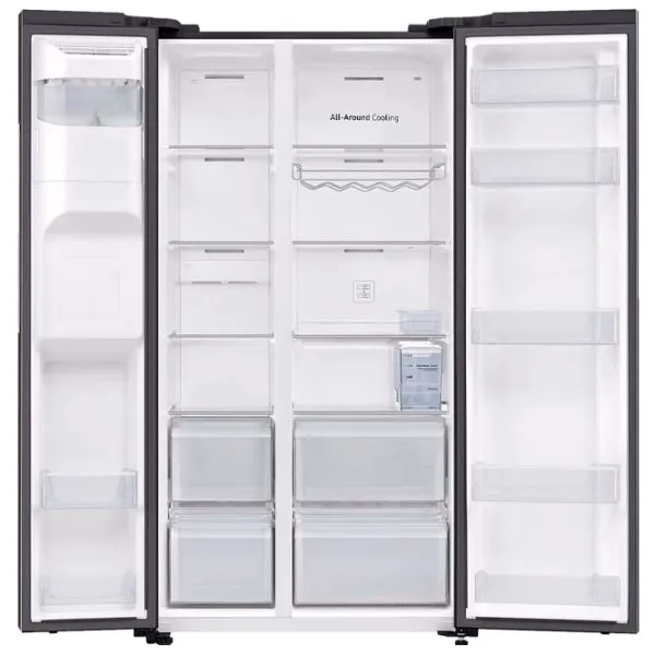 Frigider Samsung RS64DG53R3B1UA Side by Side 617 l / 178 cm / Black photo 4