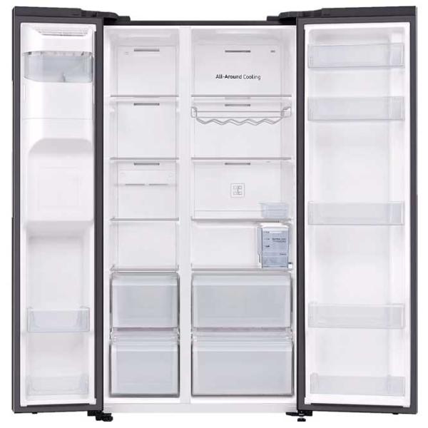 Frigider Samsung RS64DG53R3B1UA Side by Side 617 l / 178 cm / Black photo 4