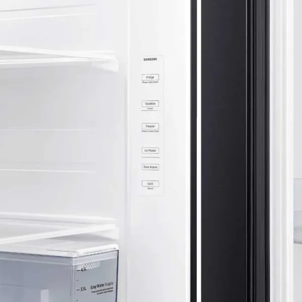 Frigider Samsung RS64DG53R3B1UA Side by Side 617 l / 178 cm / Black photo 7