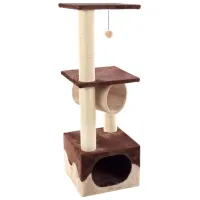 Ansamblu pentru pisici Beeztees Surfer 5 Pe podea/ Brown