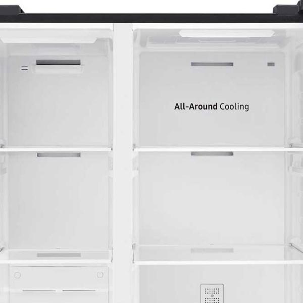Frigider Samsung RS62DG5003B1UA Side by Side 680 l / 178 cm / Black photo 7