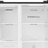 Frigider Samsung RS62DG5003B1UA Side by Side 680 l / 178 cm / Black photo 7