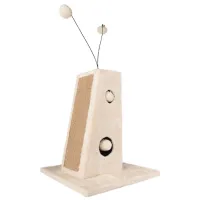 Когтеточка для кошек Flamingo Sno 4 Напольная/ Кремовый