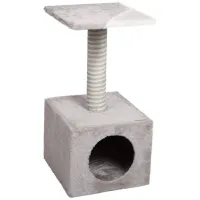 Когтеточка для кошек Flamingo Cary Напольная/ Серый