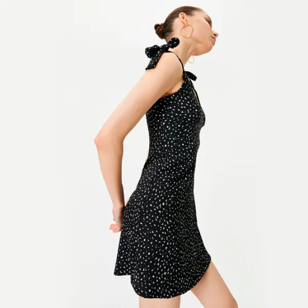 Rochie pentru femei Koton 4SAL80024IK L/ Black photo 3