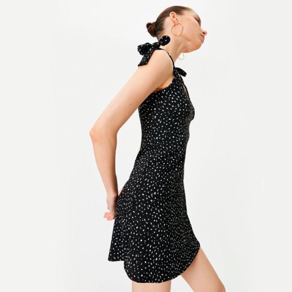 Платье для женщин Koton 4SAL80024IK XS/ Черный photo 3 Платье для женщин Koton 4SAL80024IK XS/ Черный photo 3