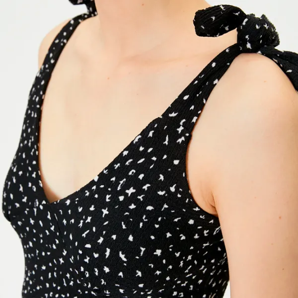 Платье для женщин Koton 4SAL80024IK XS/ Черный photo 4 Платье для женщин Koton 4SAL80024IK XS/ Черный photo 4