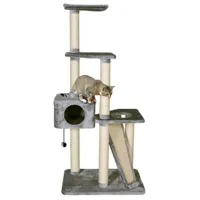 Когтеточка для кошек Flamingo Джанга Напольная/ Серый