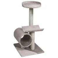 Когтеточка для кошек Flamingo BURT Напольная/ Серый