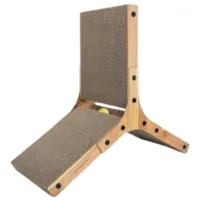 Когтеточка для кошек Record Triangle Напольная/ Коричневый