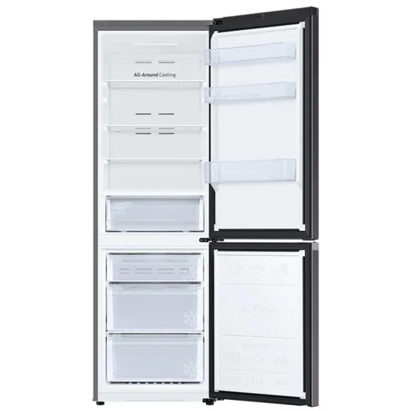 Frigider Samsung RB34C670EB1/UA cu congelator jos 340 l / 185.3 cm / Black photo 4 Frigider Samsung RB34C670EB1/UA cu congelator jos 340 l / 185.3 cm / Black photo 4