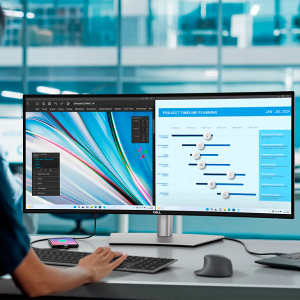 Монитор Dell U3425WE 34" Ultra WQHD 120 Гц/ 5 мс/ Серебристый photo 7
