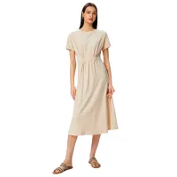 Rochie pentru femei Koton 4SAK80001UK XS/ Beige