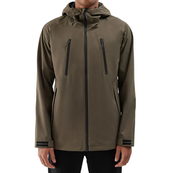 Спортивная куртка для мужчин 4F 4FWSS24TTJAM435-43S XL/ Khaki photo 1