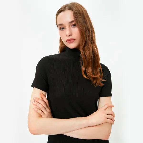 Rochie pentru femei Koton 4SAK80267EK L/ Black photo 5