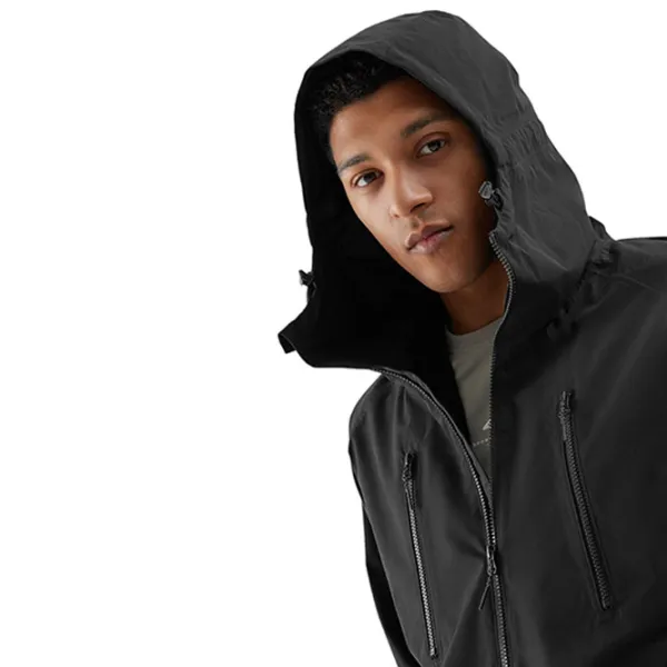 Спортивная куртка для мужчин 4F 4FWSS24TTJAM435-20S L/ Black photo 5