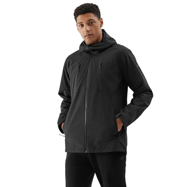 Спортивная куртка для мужчин 4F 4FWSS24TTJAM435-20S XL/ Black photo 2