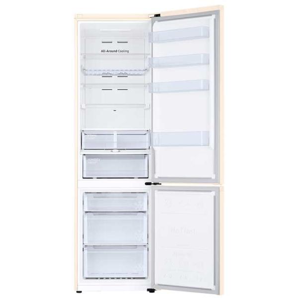 Frigider Samsung RB38C676EEL/UA cu congelator jos 385 l / 203 cm / Beige photo 4