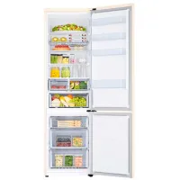 Frigider Samsung RB38C676EEL/UA cu congelator jos 385 l / 203 cm / Beige photo 5