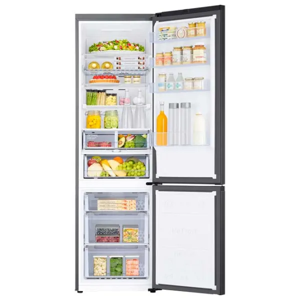 Frigider Samsung RB38C676EB1/UA cu congelator jos 385 l / 203 cm / Black photo 5