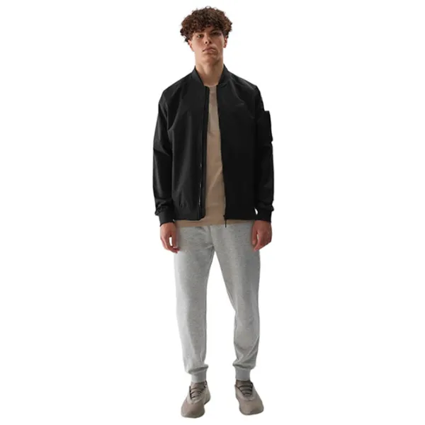 Спортивная куртка для мужчин 4F 4FWSS24TJACM151-20S XL/ Black photo 4