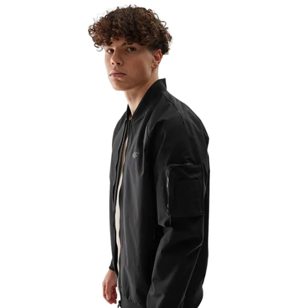 Спортивная куртка для мужчин 4F 4FWSS24TJACM151-20S XL/ Black photo 5