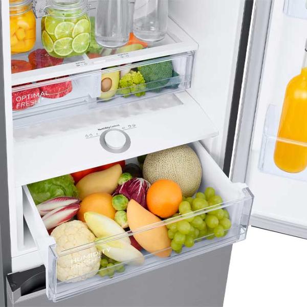 Frigider Samsung RB38C676ES9/UA cu congelator jos 385 l / 203 cm / Silver photo 7