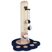 Когтеточка для кошек Flamingo Viva 2 Напольная/ Синий