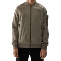 Jachetă sport pentru bărbați 4F 4FWSS24TJACM151-83S XL/ Bej închis