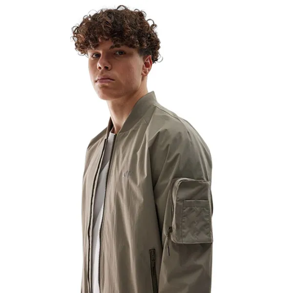 Спортивная куртка для мужчин 4F 4FWSS24TJACM151-83S XL/ Bej închis photo 2