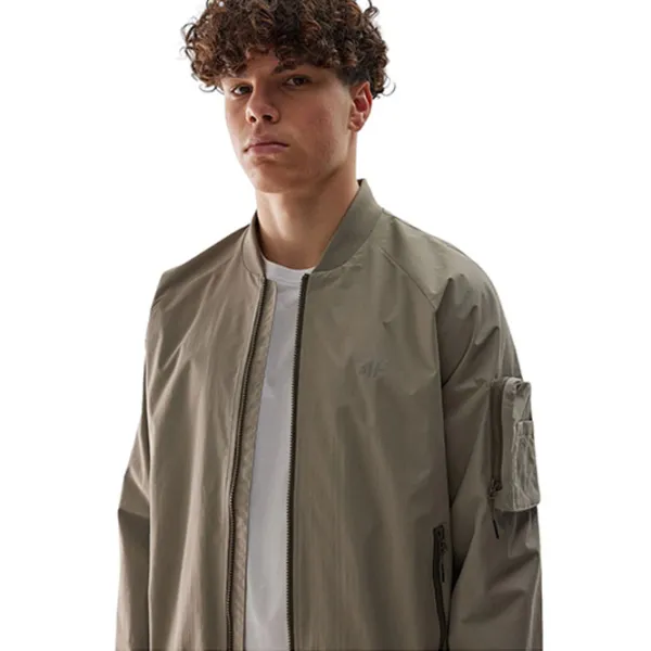 Спортивная куртка для мужчин 4F 4FWSS24TJACM151-83S XL/ Bej închis photo 5