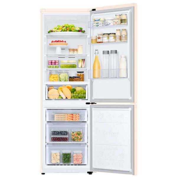 Frigider Samsung RB34C600EEL/UA cu congelator jos 340 l / 185.3 cm / Beige photo 5