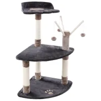 Ansamblu pentru pisici Flamingo Kira Pe podea/ Gray