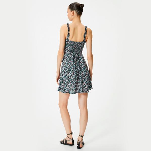 Rochie pentru femei Koton 4SAL80050IW XS/ Blue Design photo 2