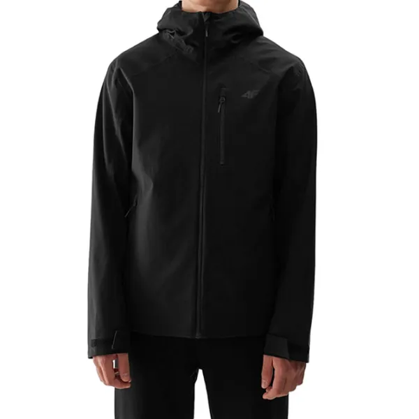 Jachetă sport pentru bărbați 4F 4FWSS24TTJAM462-20S S/ Black photo 1 Jachetă sport pentru bărbați 4F 4FWSS24TTJAM462-20S S/ Black photo 1