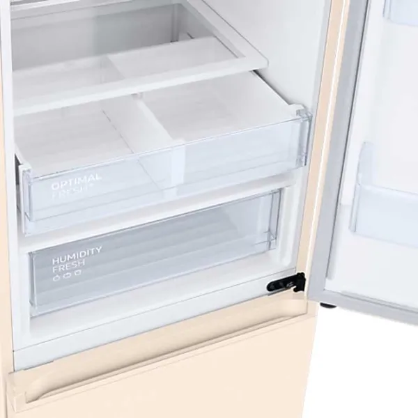 Frigider Samsung RB38C679EEL/UA cu congelator jos 385 l / 203 cm / Beige photo 6