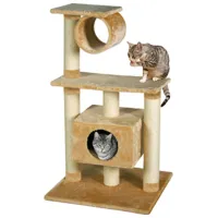 Когтеточка для кошек Flamingo Triede Напольная/ Бежевый