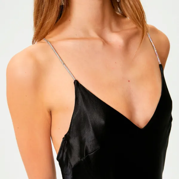 Платье для женщин Koton 4SAK80019FW M/ Черный photo 3 Платье для женщин Koton 4SAK80019FW M/ Черный photo 3