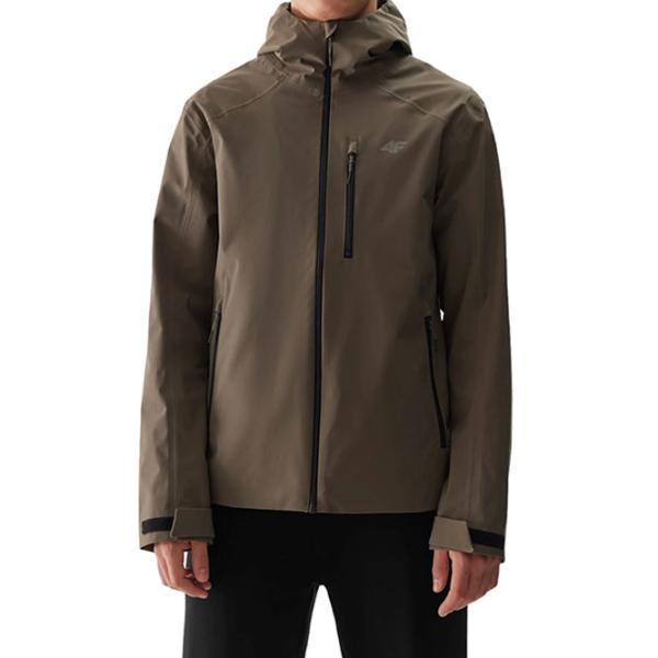 Jachetă sport pentru bărbați 4F 4FWSS24TTJAM462-43S S/ Khaki photo 1 Jachetă sport pentru bărbați 4F 4FWSS24TTJAM462-43S S/ Khaki photo 1
